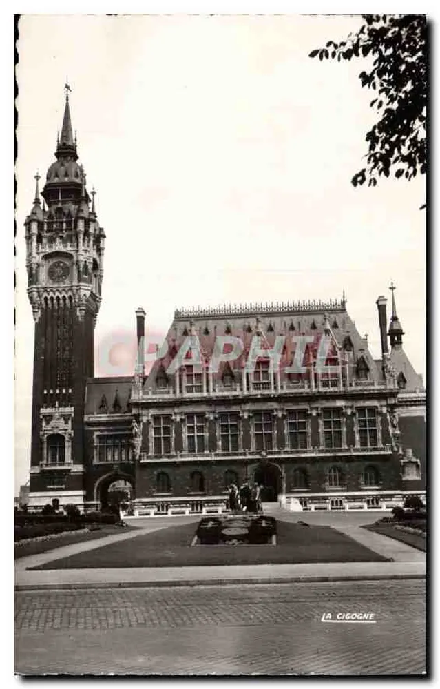 L'Hôtel de Ville de Calais — editore La Cigogne, n° 08561 - Recto