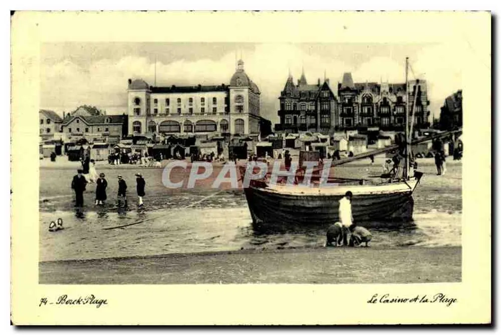 Berck-Plage — O Casino e a Praia — Edição à la Carte de Berck-Plage - Frente