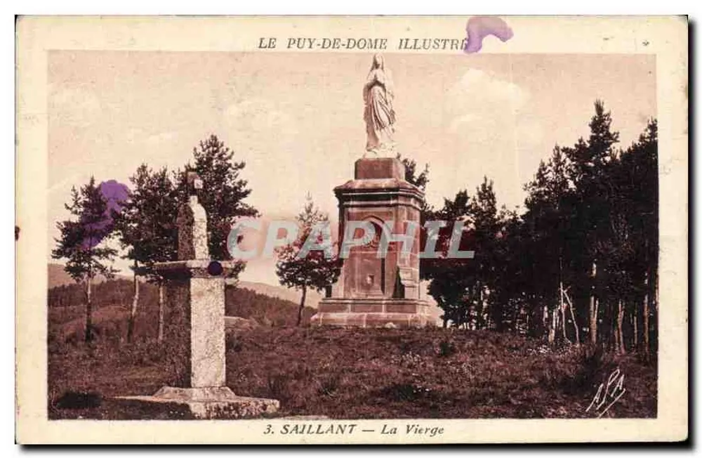 Le Puy-de-Dôme illustre — Saillant — La Vierge - Vorderseite