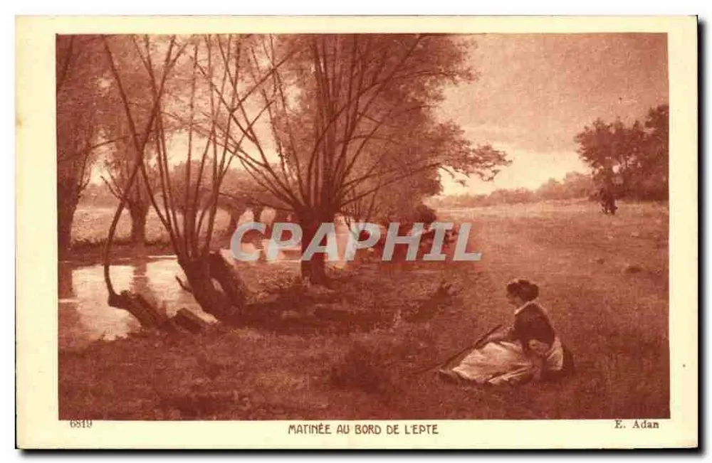 एप्ट के किनारे पर सुबह — ई. एडान, संख्या 6819 - आगे