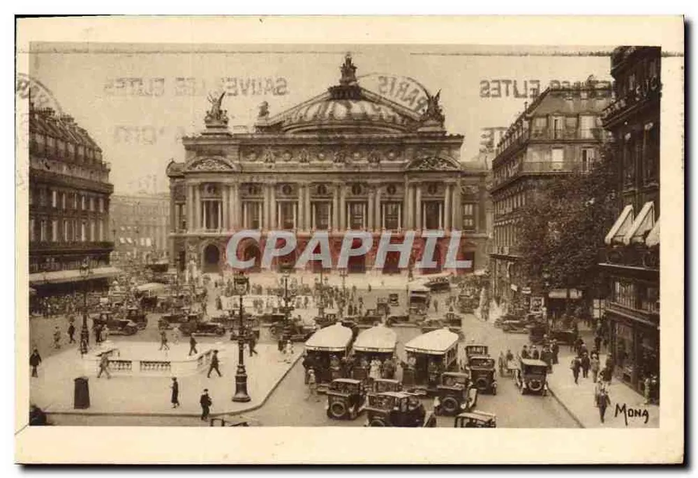 Place de l'Opéra — Paris — editor Mong - Frente