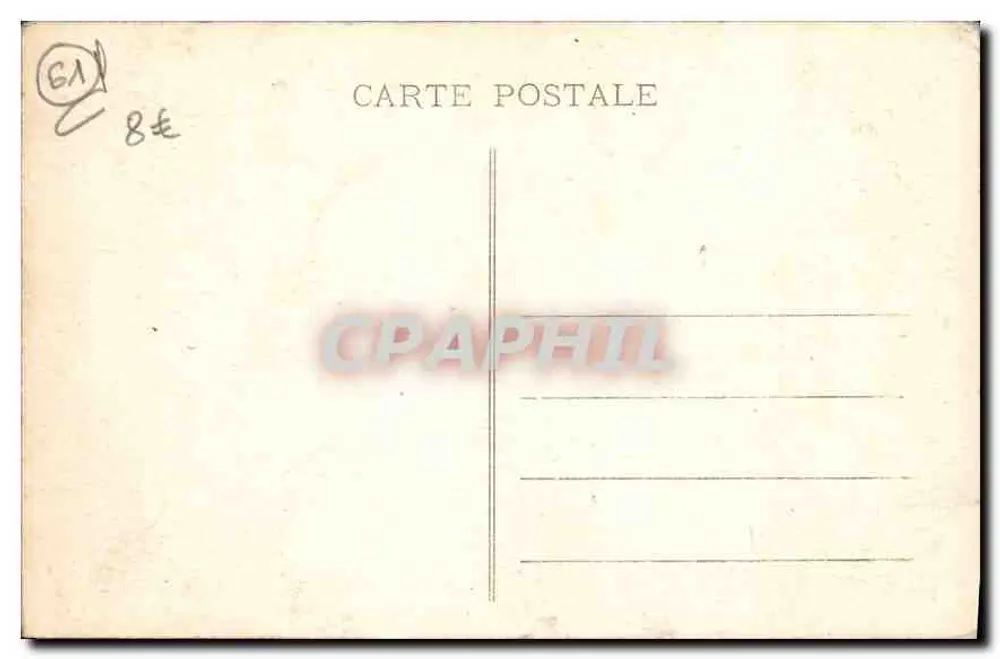 Tesse-la-Madeleine - Visão geral — Compagnie Aérienne Française - Verso