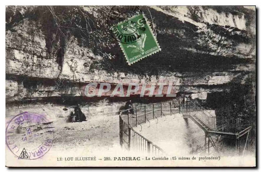 Padirac — A Corniche (15 metros de profundidade) — Le Lot Illustré n°289 - Frente