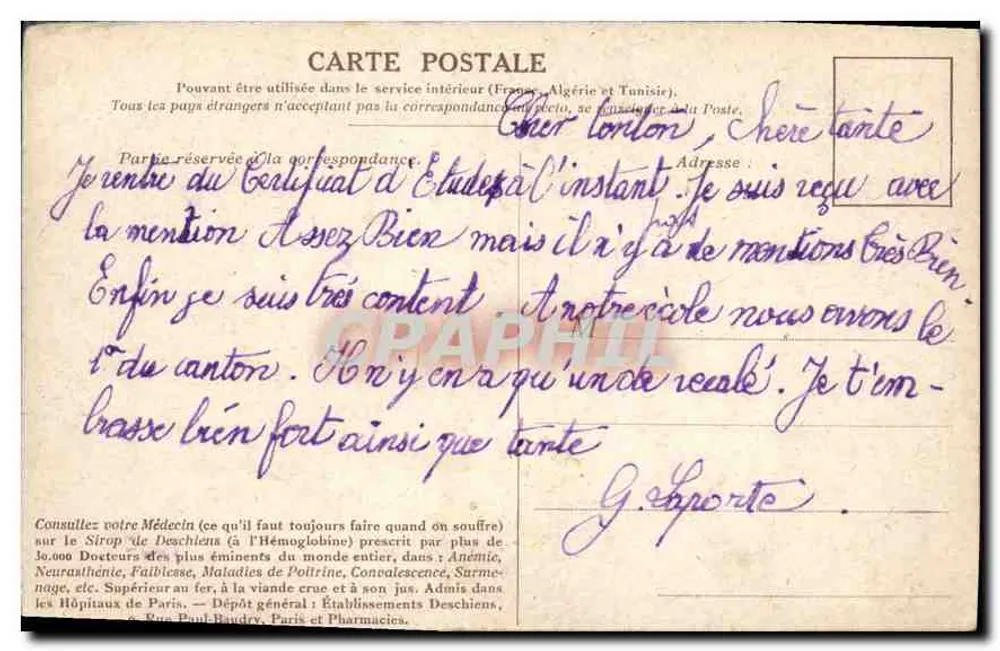 A Marquesa da Saxônia — A primeira vez — Rouget de Lisle - Verso