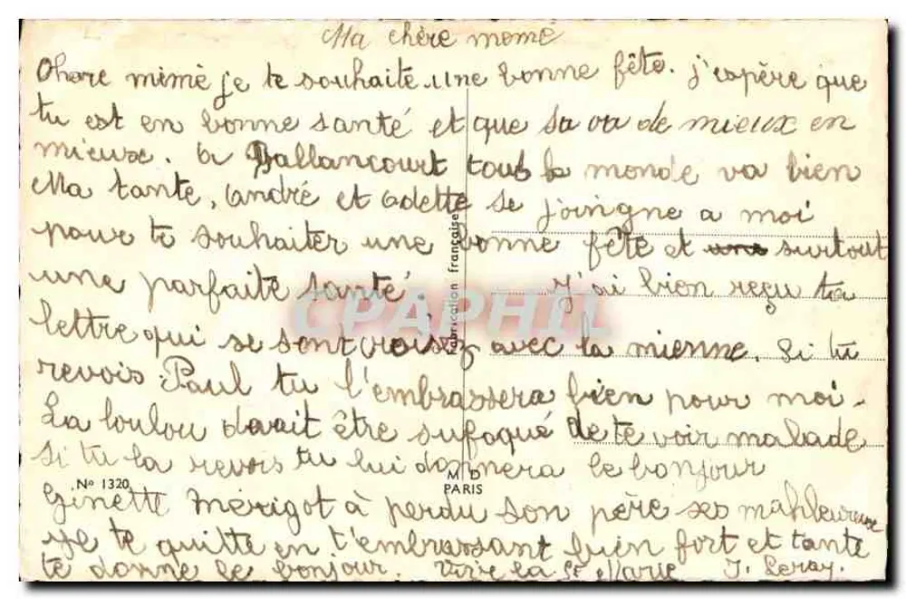 Buquê de rosas e violetas — Boa festa — editor não visível - Verso