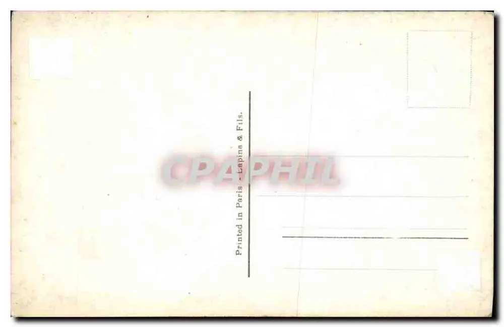 Karité mit ihrem Stein — Musée Rodin — Verlag Lapina & Fils, Nr. 6344 - Rückseite