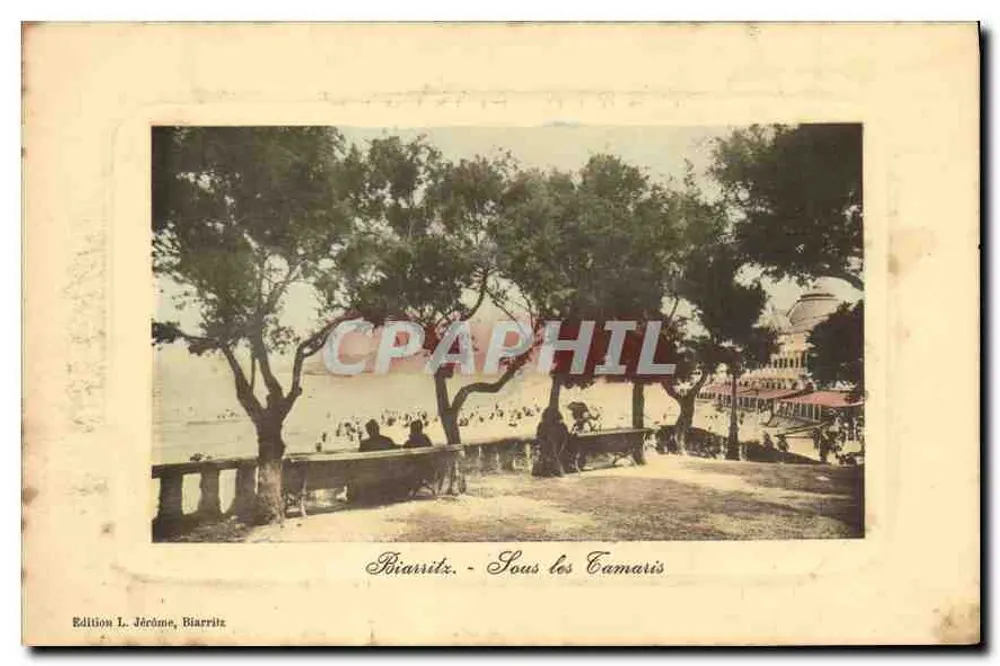 Biarritz - Sob os Camarès — Edição L. Jérôme, Biarritz - Frente