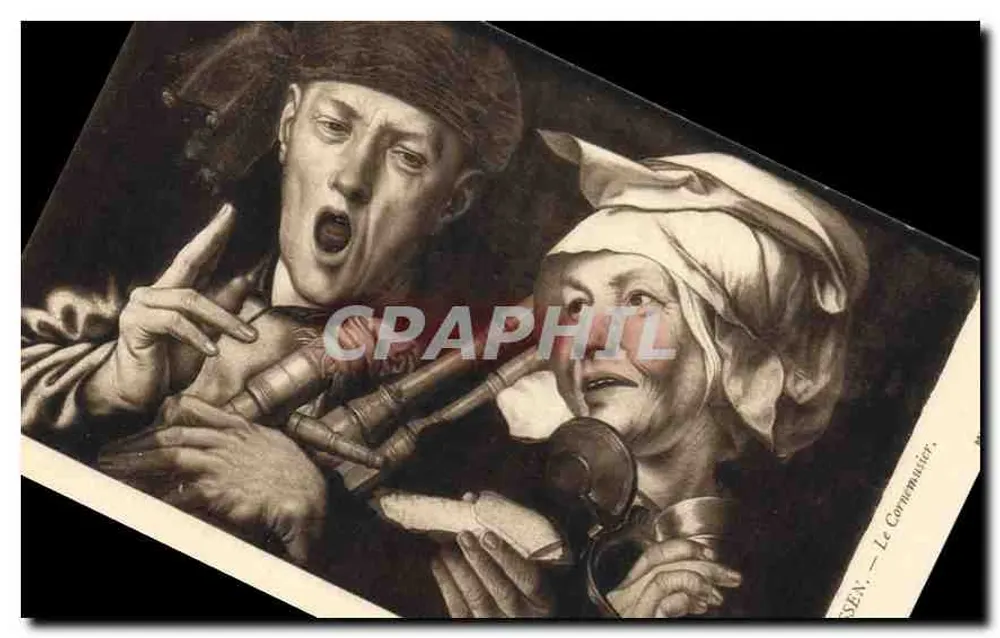 O Comunicador — Pintura de Quentin Massys — Editor não identificado - Frente