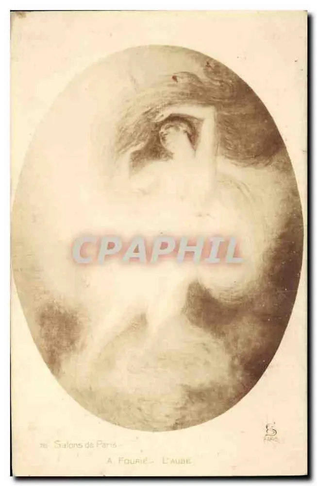 O Aube — A. Fourié — Salons de Paris - Frente