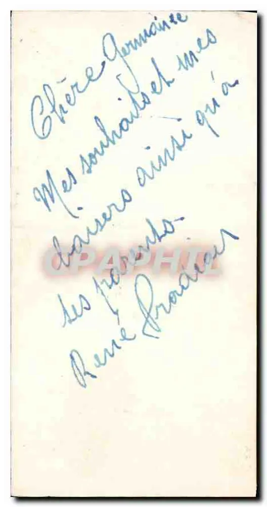 Houx em vaso — Boa Ano — E.R. Paris 10 - Verso