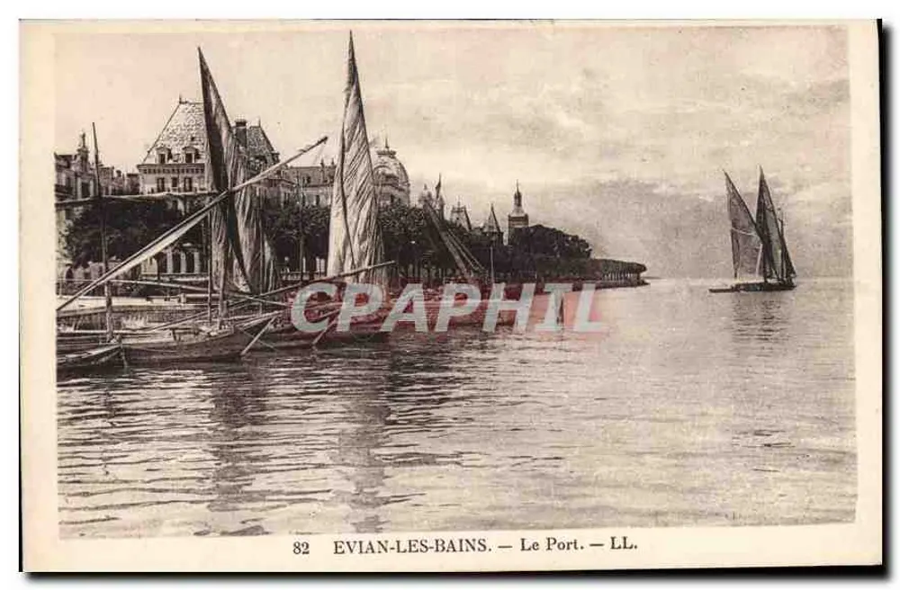 Évian-les-Bains — O Porto — LL. — Édition LL. - Frente