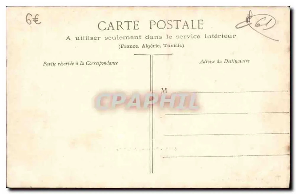 Sées - Panorama da Cidade — Prof'Jouonne-Radigney, editor Sées (Orne) - Verso