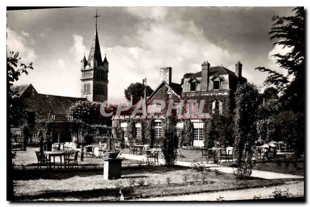 Tesse-la-Madeleine (Orne) — Die Kirche aus dem Rosenpark gesehen — Éditions René Gallois, Rueil-Malmaison - Vorderseite