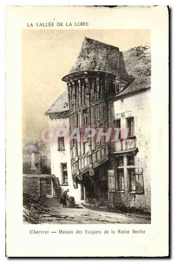 Chartres — Haus der Ecuyers der Königin Berthe — Édition Artistique SUPRA Paris - Vorderseite