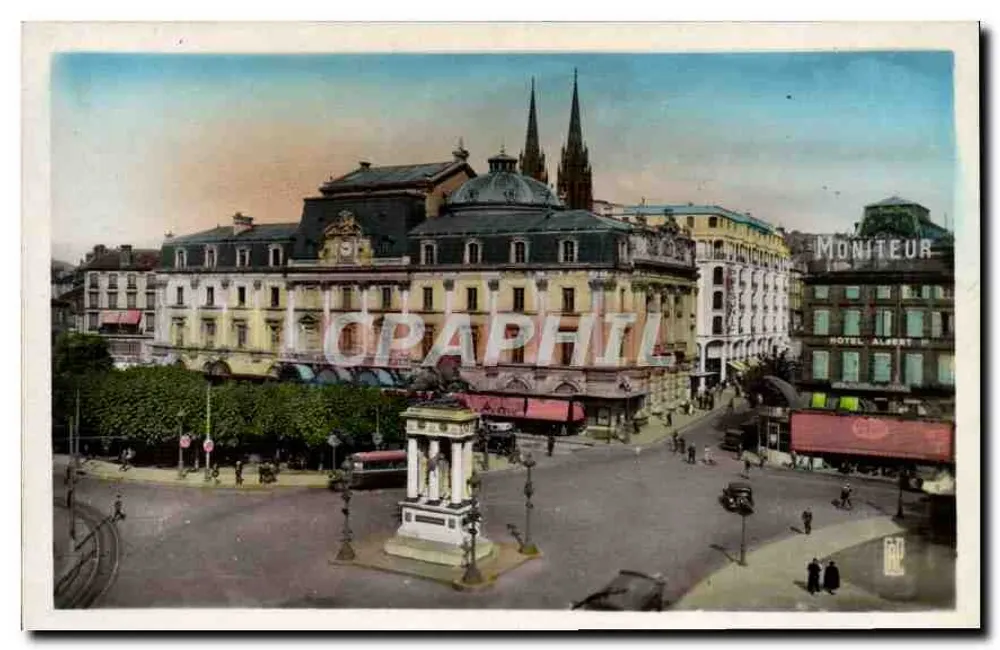 Place Jaude und gegenüberliegendes Theater — Lyon — Seriennummer 474 - Vorderseite
