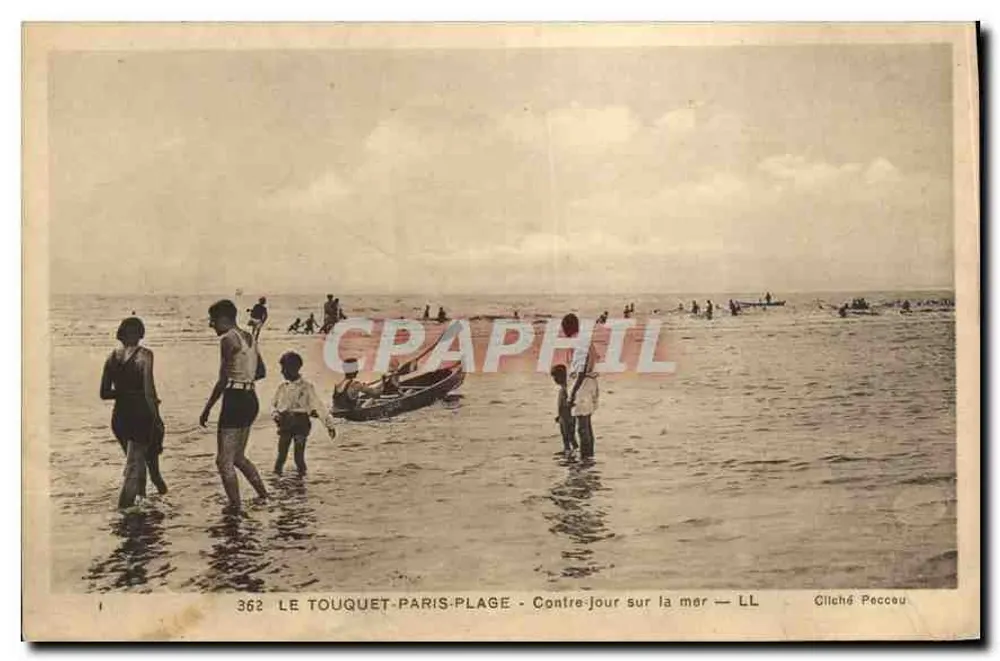 Le Touquet-Paris-Plage — Kontrastlicht am Meer — LL — Cliché Peccou - Vorderseite