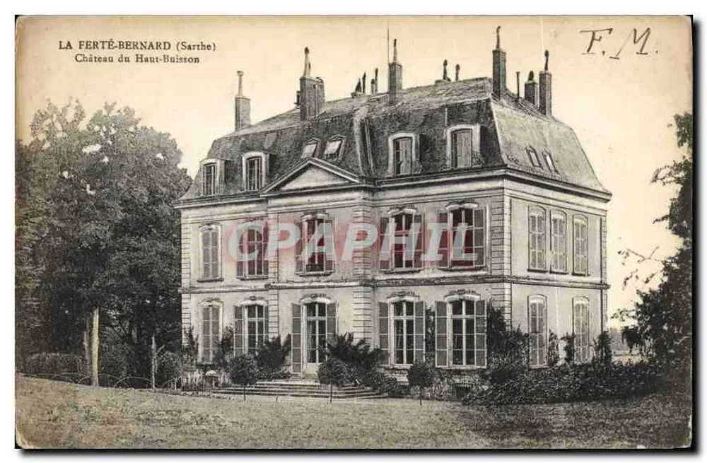 La Ferté-Bernard (Sarthe) — Château du Haut-Buisson — F.M. éditeur - Frente