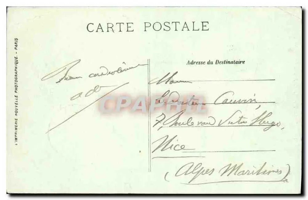 Arras — O Sino da Prefeitura — LL. - Verso