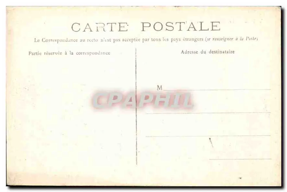 VITRÉ — Os Rochos (lado Leste) — CPAPHIL - Verso