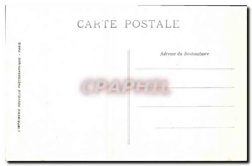 Angers — Alte Häuser und Rue de l'Oisellerie — LL. - Rückseite