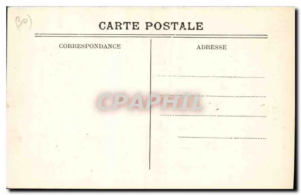Nîmes — Denkmal « Aux Enfants du Gard » — unbekannter Verleger - Rückseite