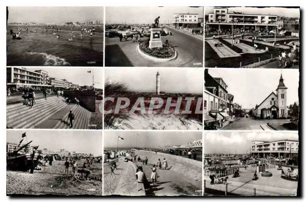 Berck-Plage — vista panorâmica — Éditions de l'Épagoge - Frente