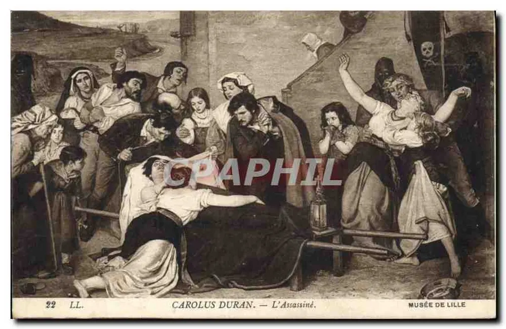 O Assassino — Carolus Duran — Museu de Lille - Frente