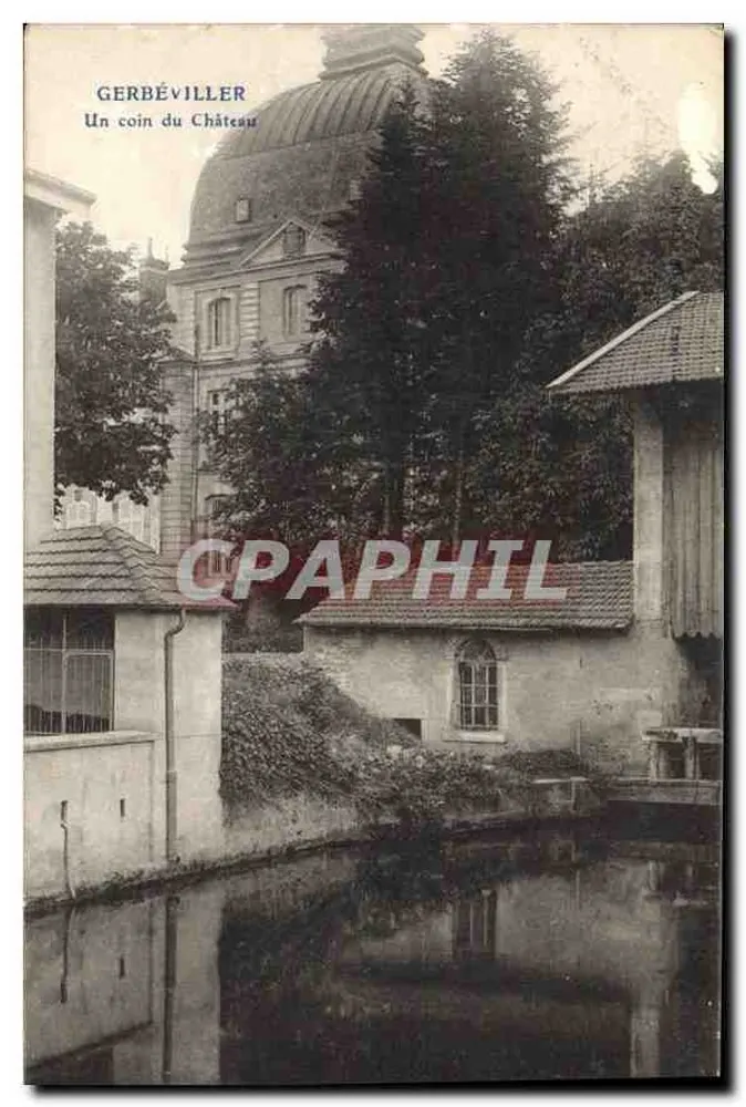Gerbéviller — Een hoek van het kasteel - Voorkant