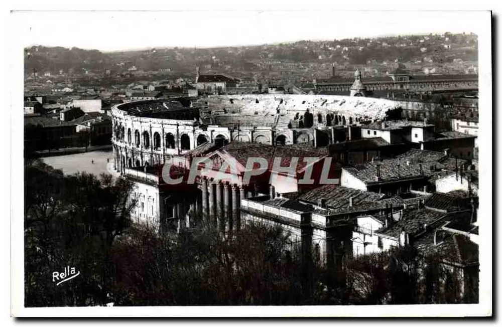 Nîmes — Römische Arenen — Rella - Vorderseite