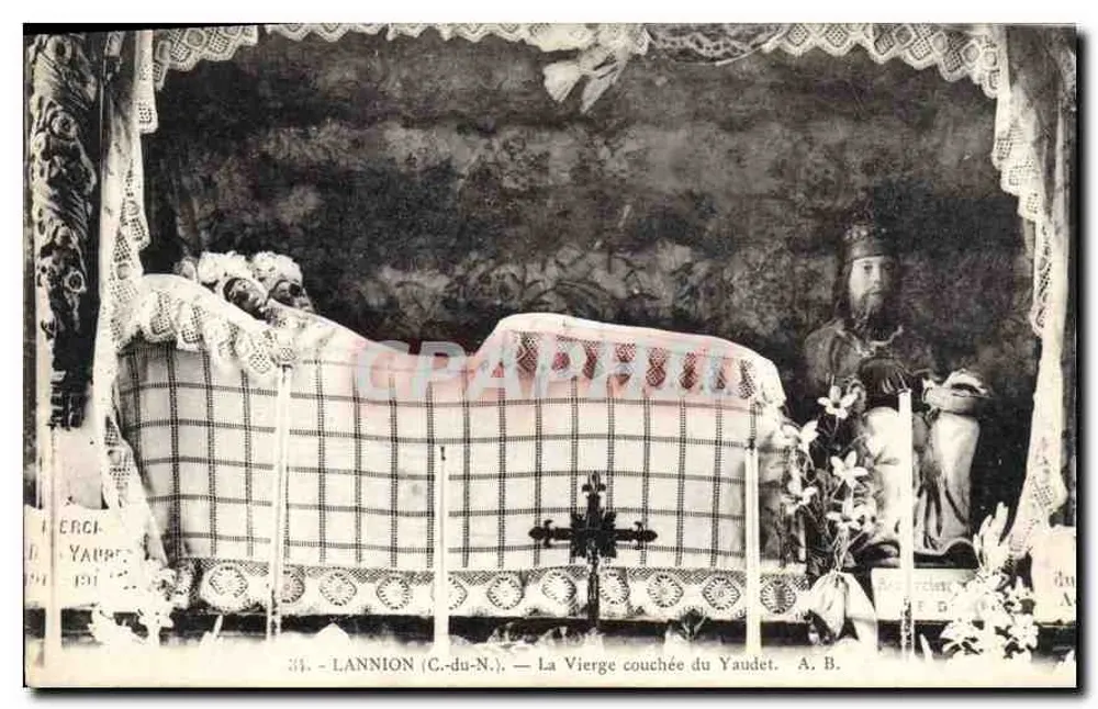 Lannion (C.-du-N.) — Die liegende Jungfrau von Yaudet — A. B. - Vorderseite