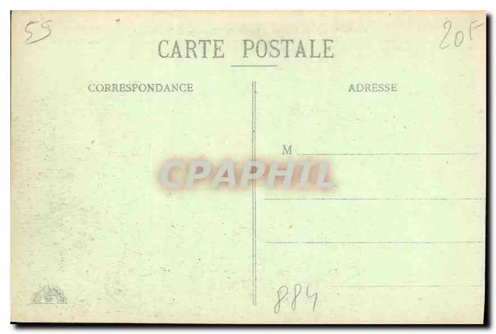 Die Schlacht von Verdun — Ruinen der Festung Thiaumont — Éditions de la Société Anonyme des Cartes Postales - Rückseite