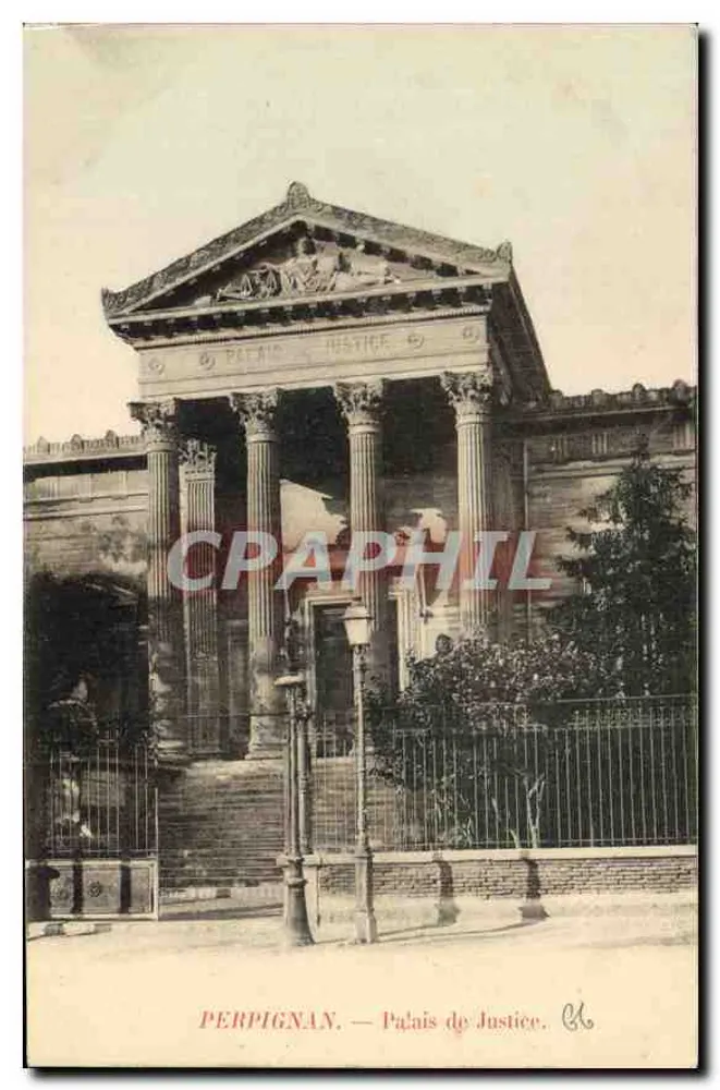 Perpignan — Palácio de Justiça - Frente