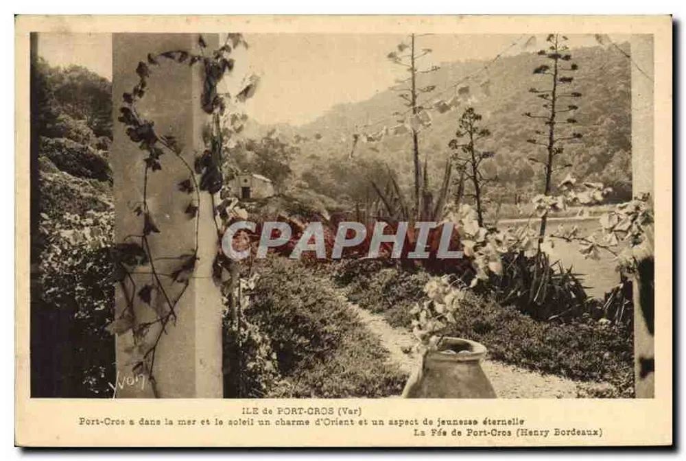 Ilha de Port-Cros (Var) — La Pée de Port-Cros — Henry Bordeaux - Frente