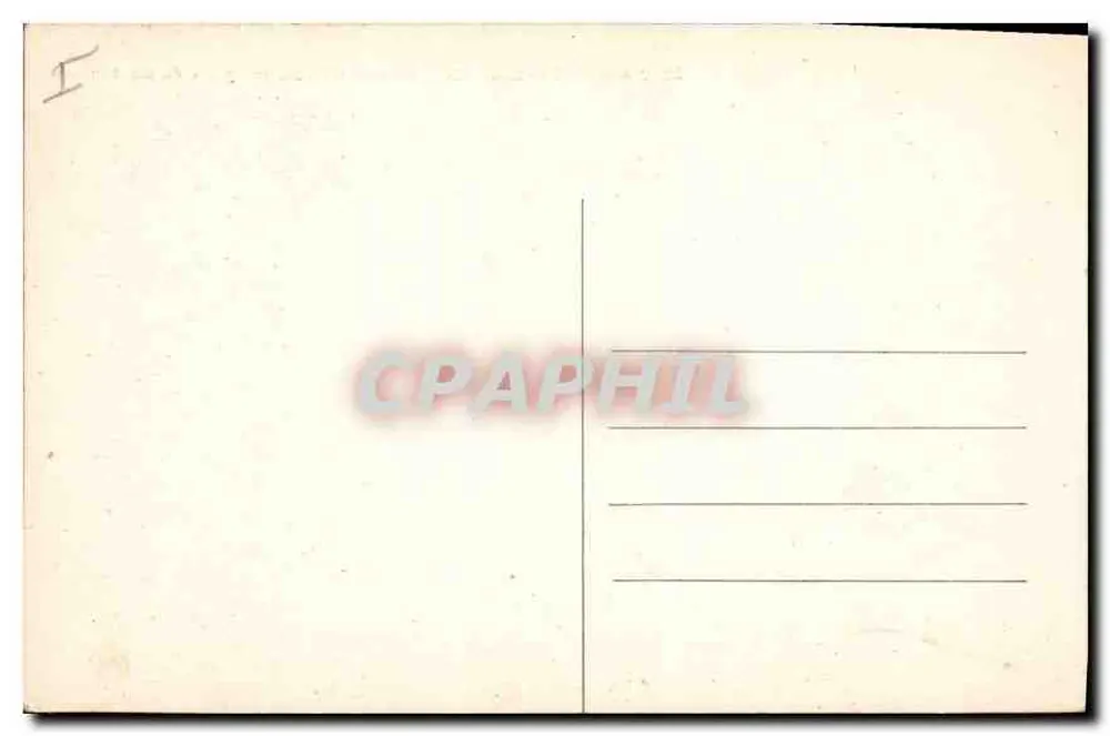 La Sainte-Baume — Le Saint-Pilon, Ansicht vom Plateau — Serie 51 - Rückseite
