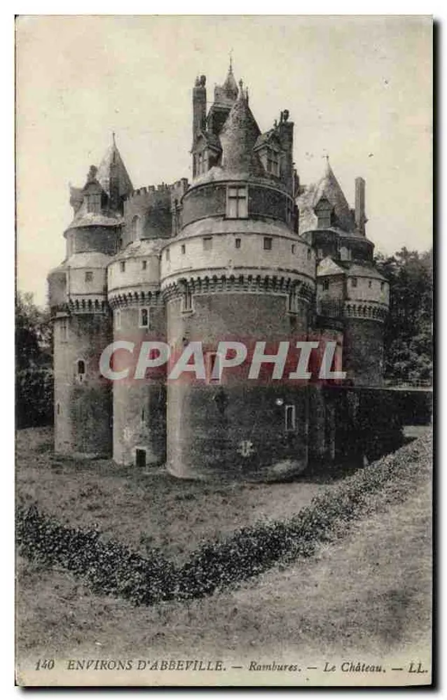 Rambures — O Castelo — LL. — N° 140 - Frente