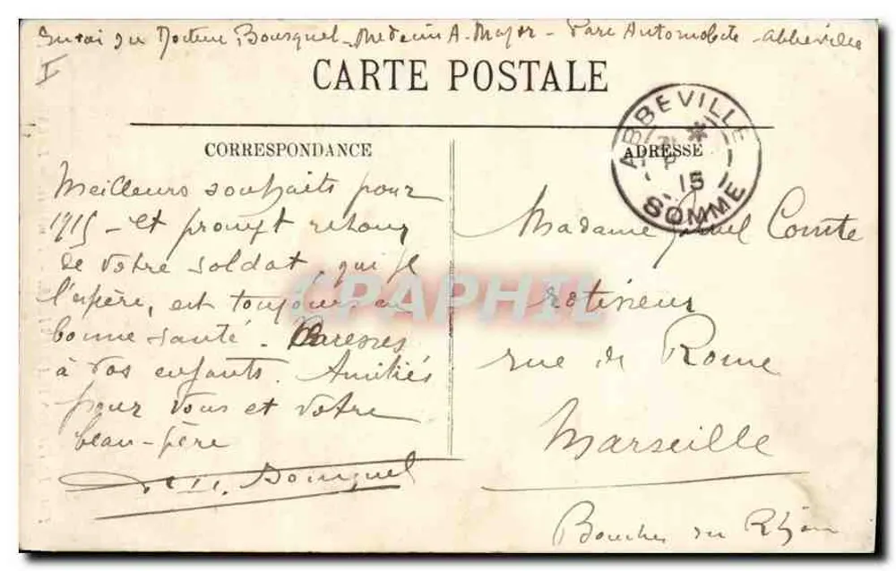 Rambures — O Castelo — LL. — N° 140 - Verso