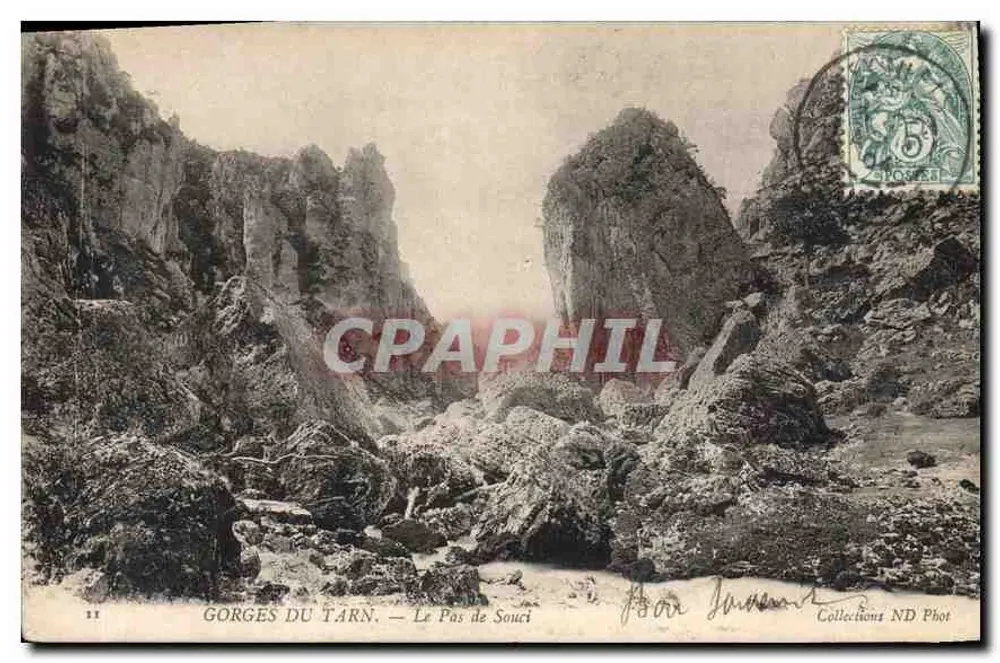 Gorges do Tarn — O Passo de Souci — Coleções ND Phot - Frente