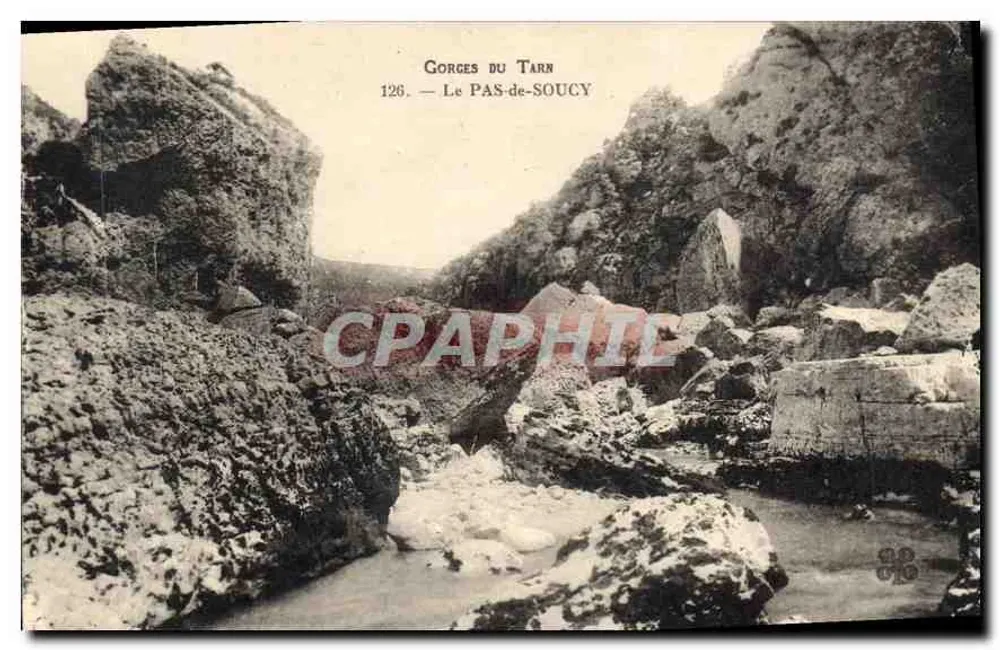 Gorges do Tarn — Le Pas-de-Soucy — n° 126 - Frente