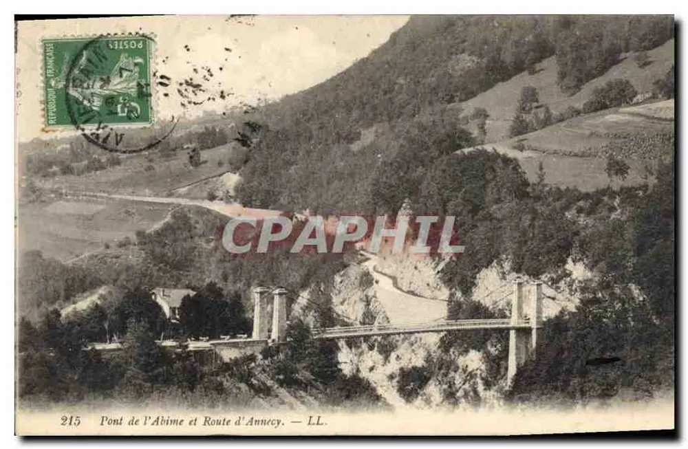 Ponte do Abismo e Estrada de Annecy — LL. — 215 - Frente