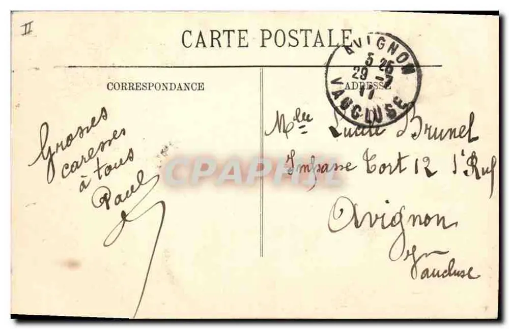 Ponte do Abismo e Estrada de Annecy — LL. — 215 - Verso