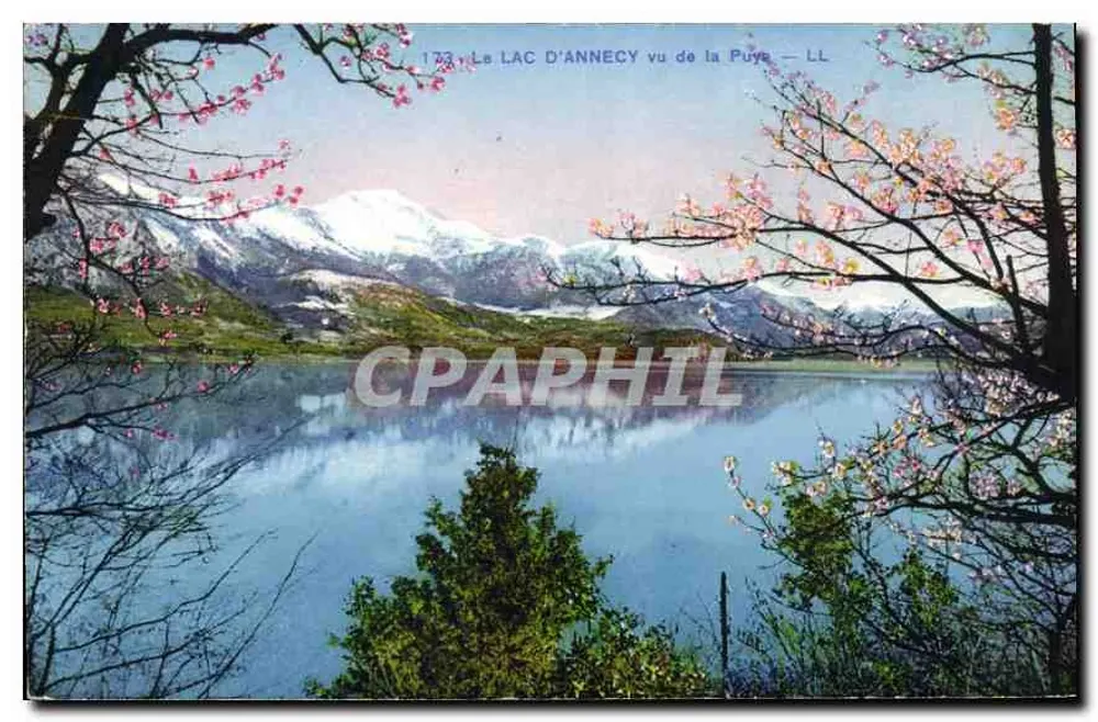 Lago de Annecy visto da Puye — LL — 173 - Frente