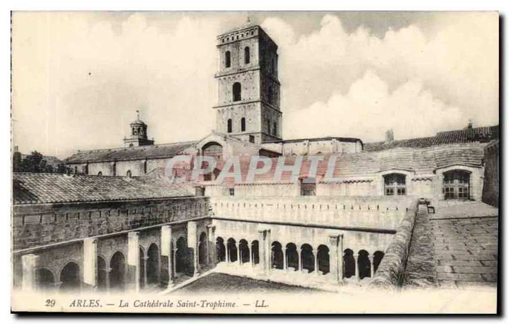 Arles — La Catedral de San Trofimo — LL. n°29 - Anverso