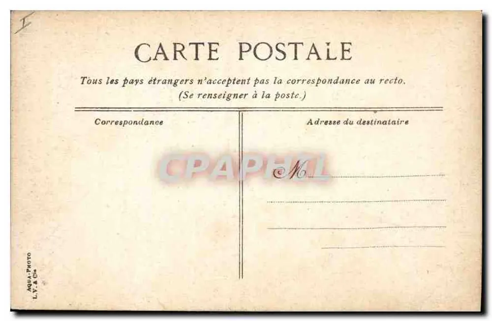 Arles — Conjunto do claustro de Saint-Trophime — Aqua Photo L.Y. & Cie - Verso