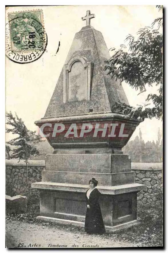 Arles — Túmulo dos Consules — editor L.V. & Cie, n°29 - Frente