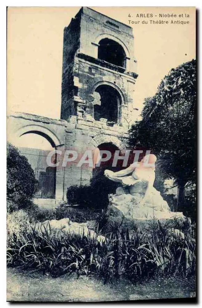 Arles - Niobée und die Turm des antiken Theaters — Coll. P. G. - Vorderseite