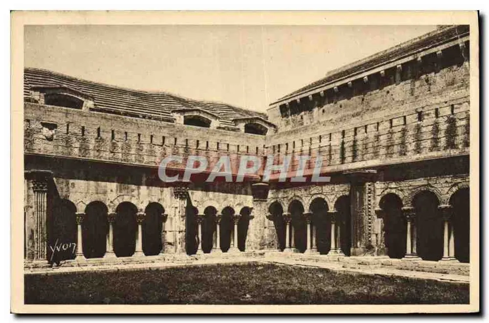 Arles — O Claustro de São Trofimé — Edições d'Art Yvon, Paris - Frente