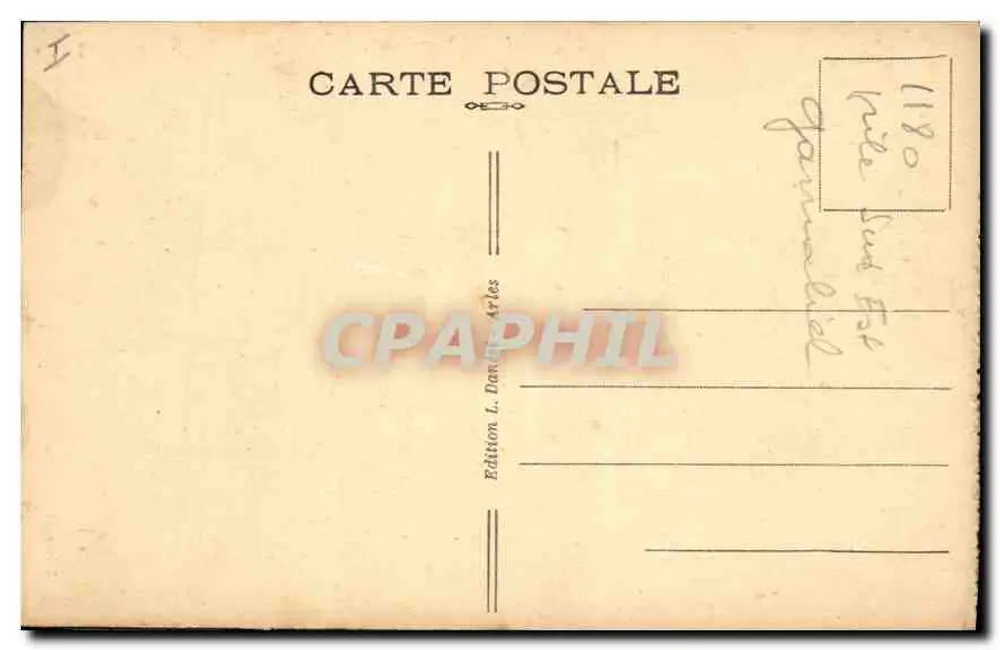 Arles — Claustro de São Trofimé — O Poço — Coleção de Arte Magall, n°81 - Verso