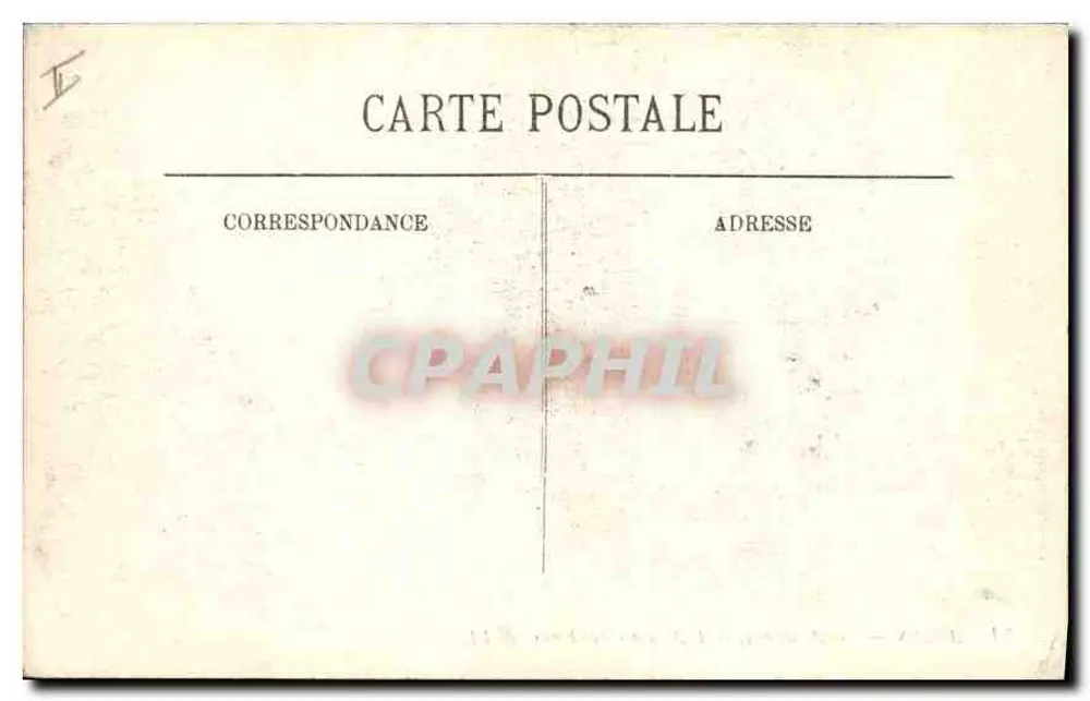 Arles — Les Alyscamps — L'Allée des Tombeaux — LL - Verso
