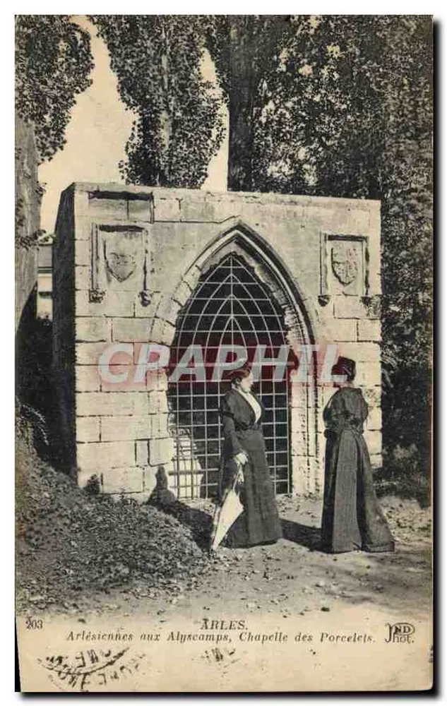 Arlésiennes aux Alyscamps, Kapelle der Porcellets — JARD, n° 303 - Vorderseite