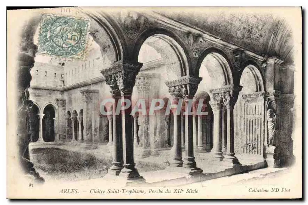 Arles — Cloître Saint-Trophime, Portal des 12. Jahrhunderts — Collections ND Phot, n° 97 - Vorderseite